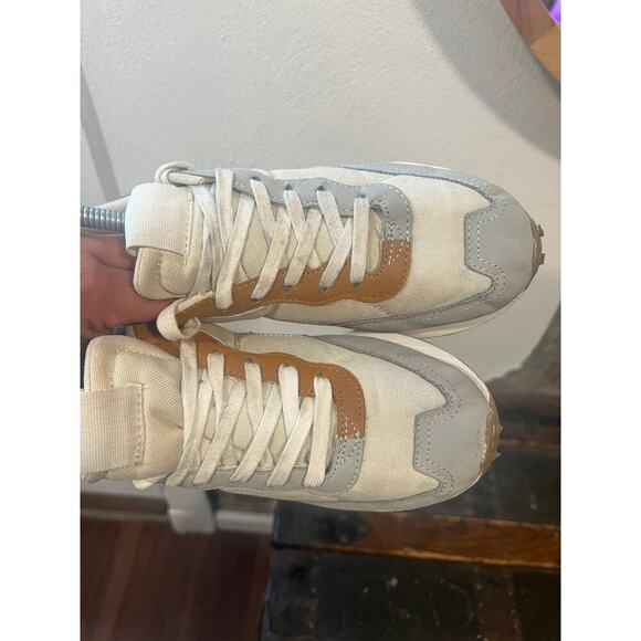 Zara Kids Minimalist Beige Tan Sneakers Size 36 US 4 - Picture 7 of 11